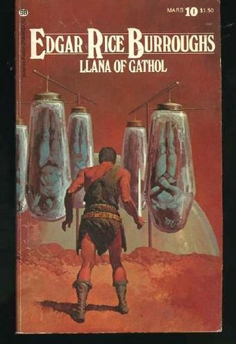 Illustration for article titled In Burroughs' final Barsoom series, we see urban Mars, synthetic flesh, and Nazis of Jupiter